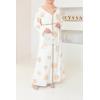 Abaya caftan Nihad off-white