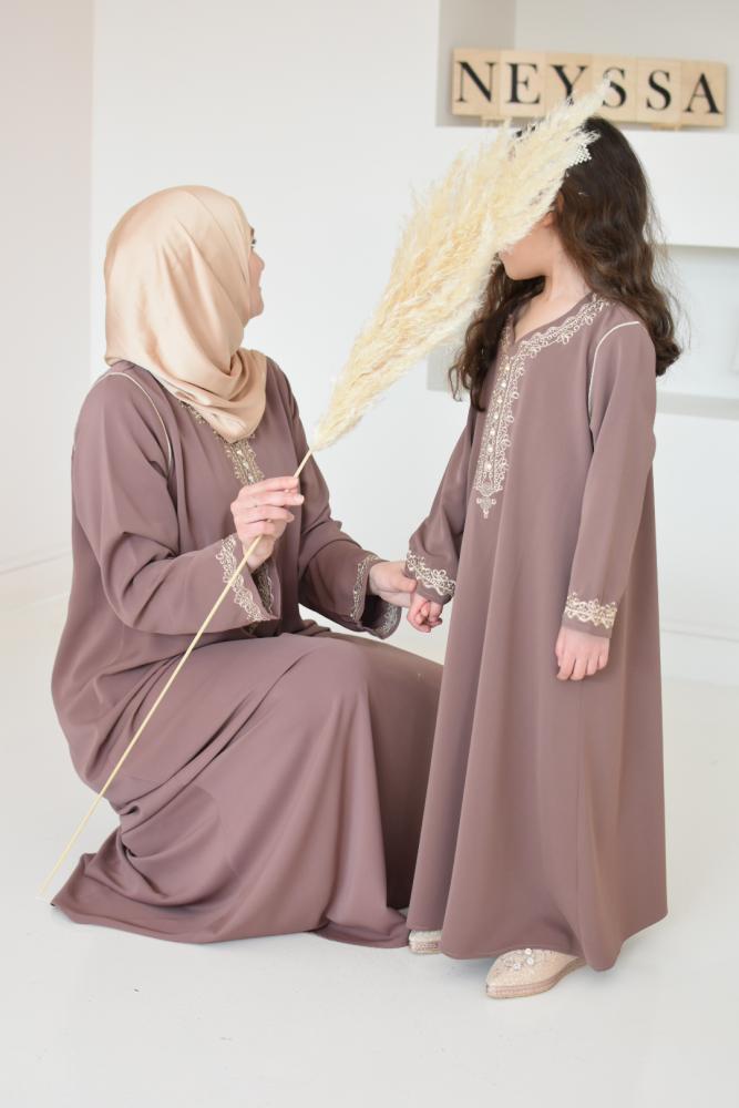 Abaya mother or daughter nude Neyssa Shop