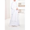 Abaya Dubai Aria Weiß