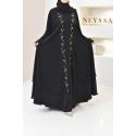 Abaya Dubai JAHINA Black