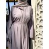 Abaya Dubaï Aria Rose poudré