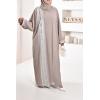 Abaya Dubai taupe set Neyssa shop