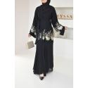 Abaya Dubai Anissah BLACK GOLD