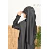 Tie-on swim hijab Ocean black Neyssa shop