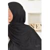 Hijab plissé Jersey Shiny