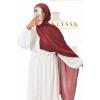 Party-Hijab aus Satin