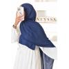 Party-Hijab aus Satin