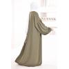 Abaya manches bouffantes Umm Nour