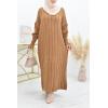 Ziya Puff Sleeve Sweater Dress