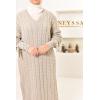 Ziya Puff Sleeve Sweater Dress