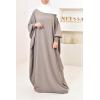 Abaya Schmetterling Muslimische Frau 