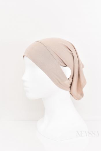 Yuanbang Pack of 4 Women's Hijab Underhead Scarves Islamic Muslim Hijab Hat Underscarf Hijab Turban Headwear (56-58CM,Black), Size: One Size