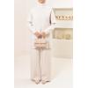 Leysaa Beige women's woven set