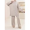 Latte woven women's set SIWENNE