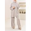 Latte woven women's set SIWENNE