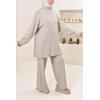 Latte woven women's set SIWENNE