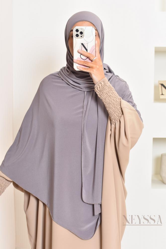 Hijab Khimar kurz 2 in 1 Lycra UMM MARYAM