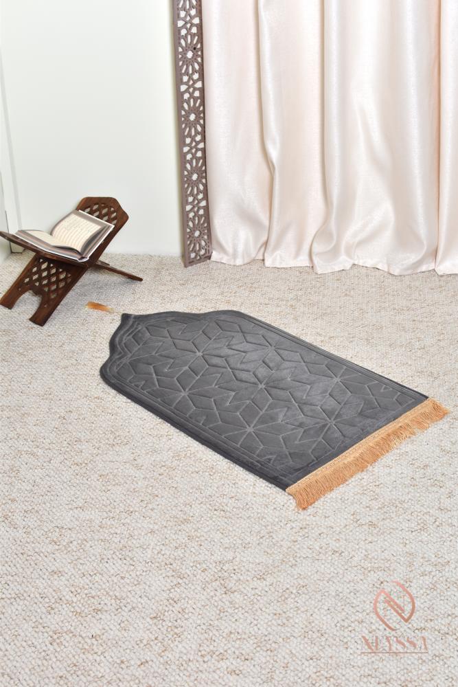 Children's luxury prayer mat with star pattern