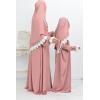 Abaya Eïd Youmnâa taupe