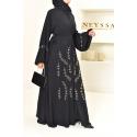 Abaya Dubai Nawane black