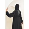 Abaya Dubai YARA Schwarz