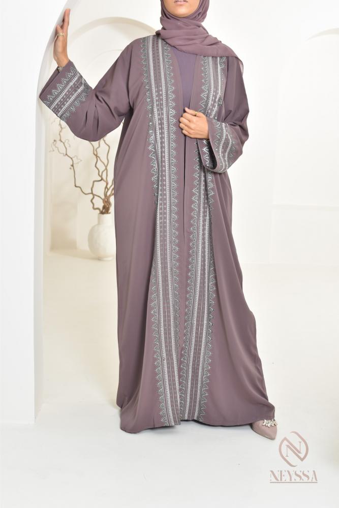 Abaya Dubai DARIYA mauve