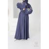 Abaya Dubai RAYHANA Blue Jeans