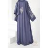 Abaya Dubai RAYHANA Blue Jeans