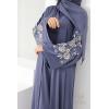 Abaya Dubaï Bleu Jean Neyssa Shop