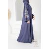 Abaya Dubai RAYHANA Blue Jeans