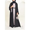 Abaya Dubaï JAWAARA Noir