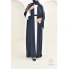 Abaya Dubaï JAWAARA Bleu Nuit Neyssa Shop