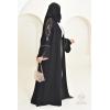 Abaya Dubai JAWAARA Black Neyssa Shop