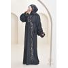 Linen-effect integrated hijab prayer dress Neyssa shop