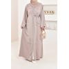 Abaya Dubaï kimono Nude Neyssa shop