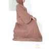 Abaya Dubaï Marron Glacé