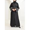Abaya Dubai kimono Black