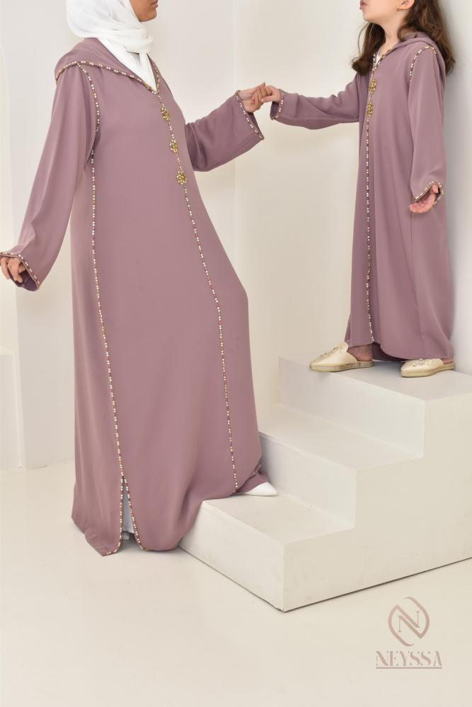 Djellaba woman Dark Nude Neyssa-Shop