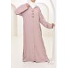 Djellaba femme Vieux Rose Neyssa-Shop