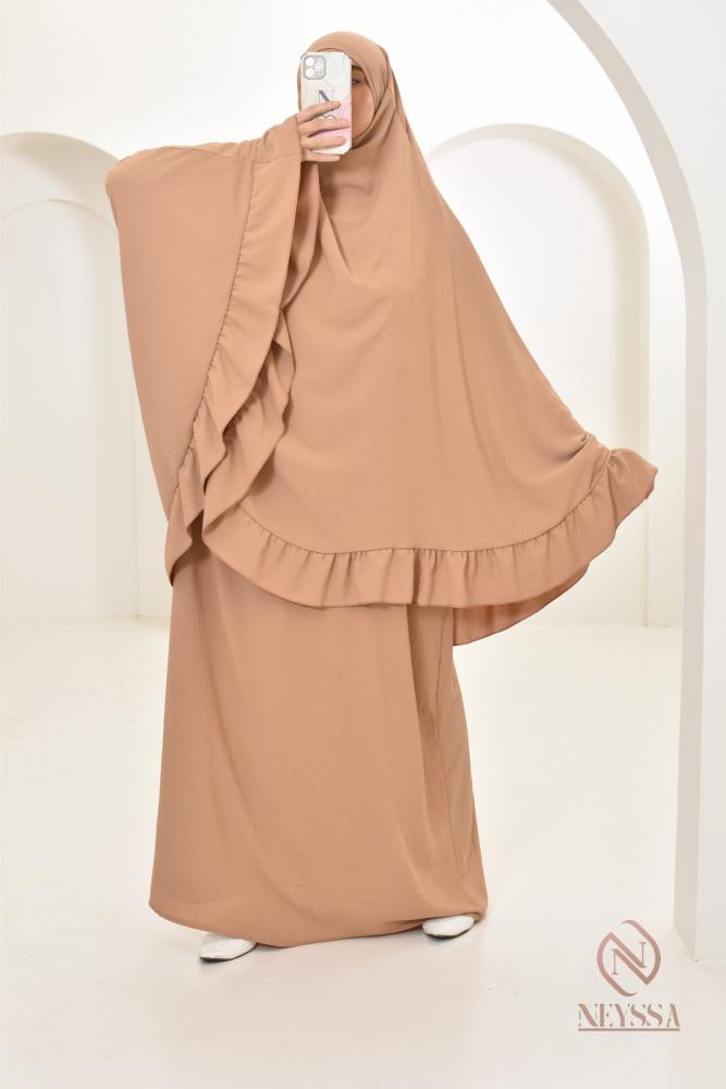 Combo abaya khimar silk from Medina UMM AYSSAH