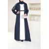 Abaya kimono Dubai Saphyra blue