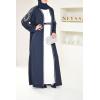 Abaya kimono Dubaï bleu neyssa shop