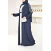 Abaya kimono Dubaï bleu neyssa shop