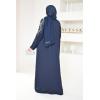 Abaya kimono Dubaï bleu neyssa shop