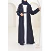 Abaya kimono Dubaï bleu neyssa shop