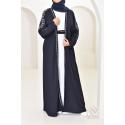 Abaya kimono Dubai Saphyra blue