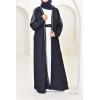 Abaya kimono Dubaï bleu neyssa shop