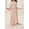 Abaya mère ou fille Beige