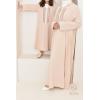 Abaya Mutter oder Tochter Beige