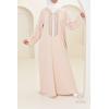 Abaya mother or daughter Beige